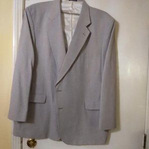LINEN LITES LIGHT GRAY BLAZER  MENS 52-3